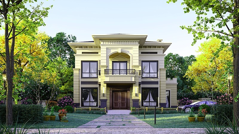 银川中式合院住宅，开放庭院与邻里乡亲更亲近